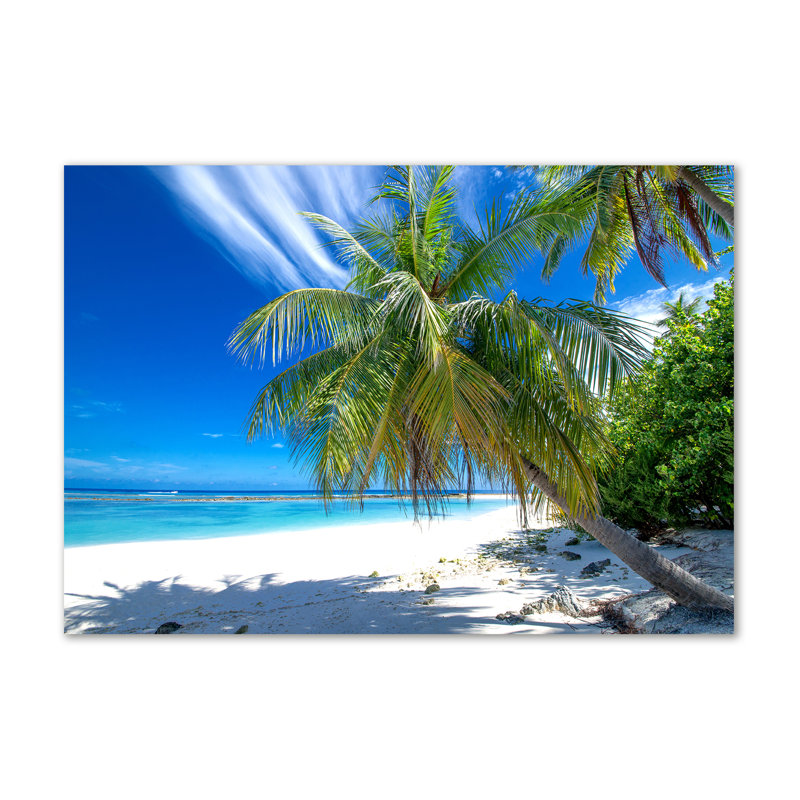 Tropical Beach - Wrapped Canvas Print