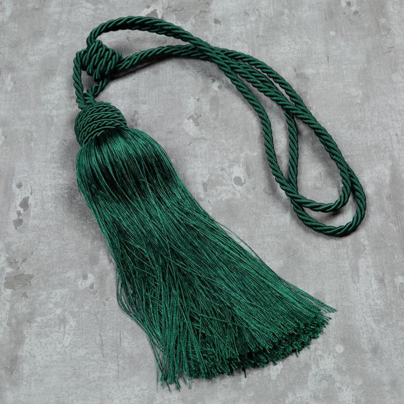 Ludovika Fabric 10cm Curtain Tieback, Green