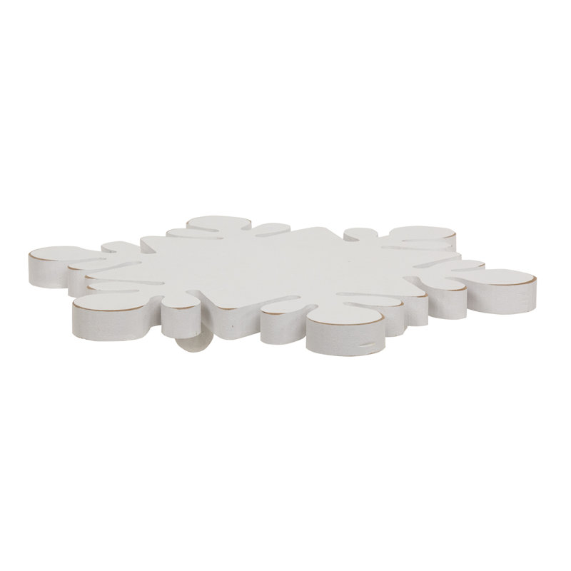 12.5'' H Wood Tabletop Candle Accessories