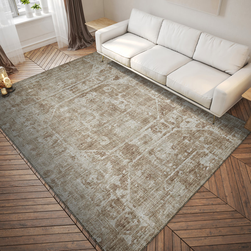 Tapis intérieur / extérieur Fenwick avec envers antidérapant, Rectangle de 10 pi x 14 pi