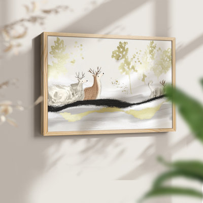 Chirstmas Art-CDLxxxi - Reproduction encadrée - Restickable