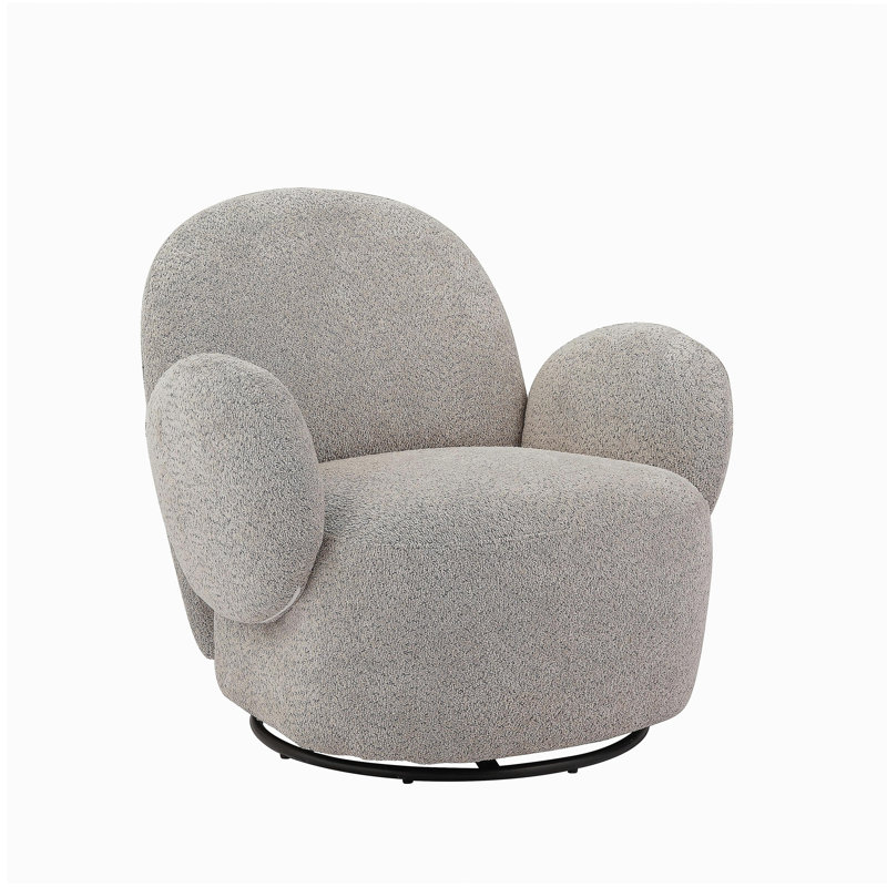 Chaise d'appoint pour le salon avec fonction pivotante