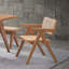 Fauteuils en rotin de style Mid-Century