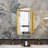 Stylish Bathroom Medicine Cabinet with Mirror and Adjustable Shelves, Ideal for Storage and Organization-112386194
