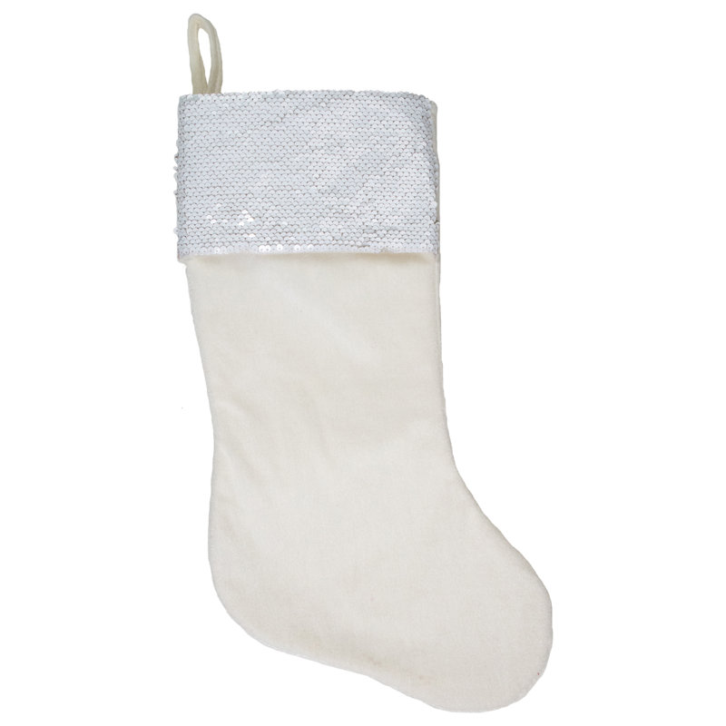 Chaussette de Noël réversible 20 po