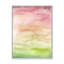 «Abstract Sunset with Pink Beige and Green», peinture sur toile à cadre flottant-59849733-59849734