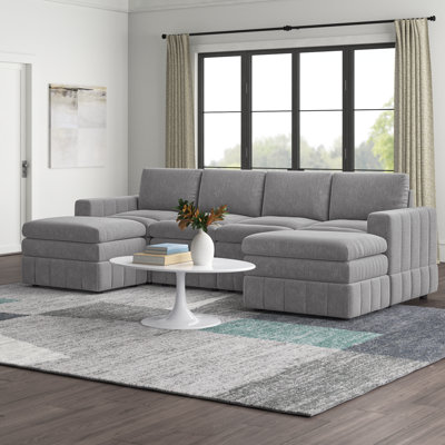 Bajro Upholstered U-Shaped Sectional