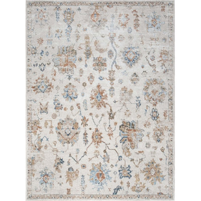 Noble Ivory 5 ft. 3 in. x 7 ft. 3 in. Area Rug