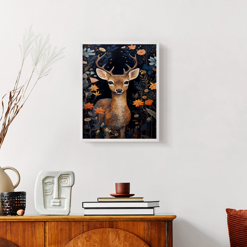 ANIMALS Series CDLxxi - reproduction encadrée de qualité supérieure - prête à être accrochée - aucun clou requis