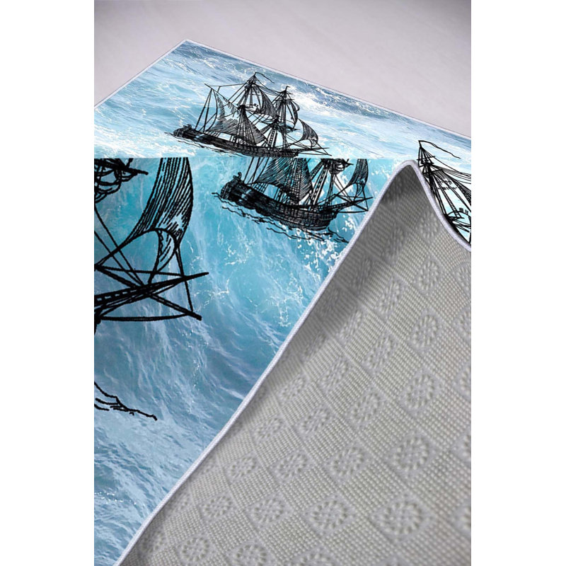 Luxurious Woven Carpet, 2.6 x 4.0 ft | 100% Polyester, 650 g/m², 8 mm Pile Height | Antibacterial, Non-Slip Underside | Machine Washable & Easy Care | Perfect for Home Decor, Living Room & Bedroom