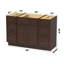 Base de meuble-lavabo simple 48 po seulement-98636831