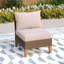 Premium All-Weather Wicker Outdoor Armless Lounge Chair-265316222