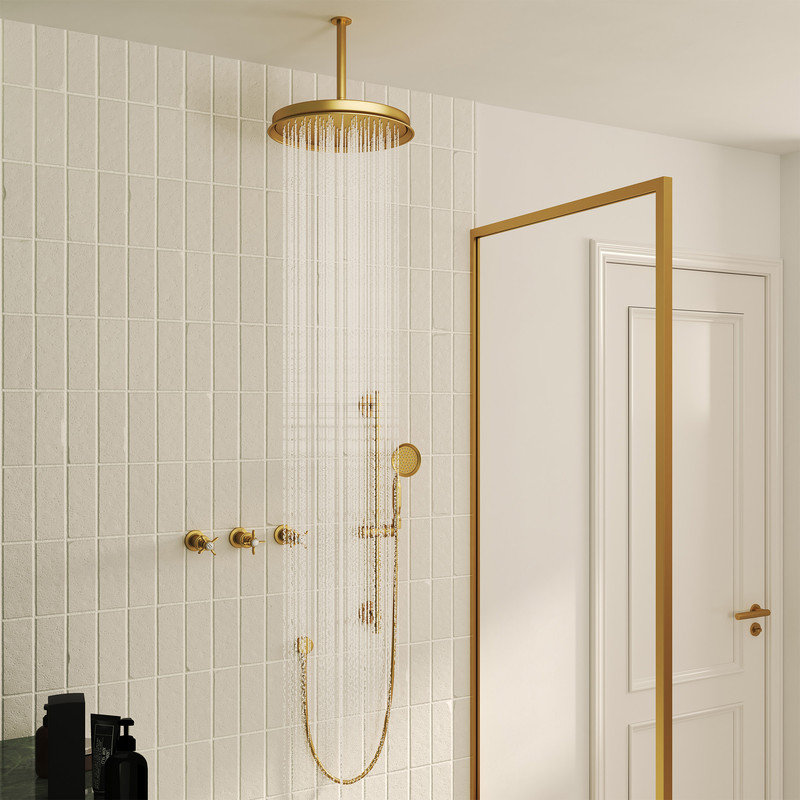 Système de douche à main avec douchette 12 po Casainc