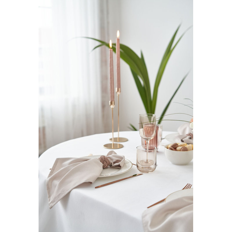 Ilirian Round Solid Colour Tablecloth
