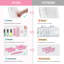 Boîte de rangement pour vernis à ongles pour 36 bouteilles avec 8 sections réglables, support de rangement pour vernis à ongles robuste et portable avec 4 séparateurs à ongles