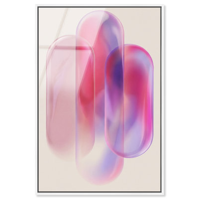 Pink Topaz Gradient Print by Oliver Gal