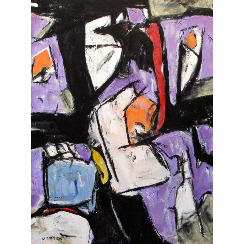Plymouth par William O'connor - Peinture, Toile tendue, H 32 po x l 24 po