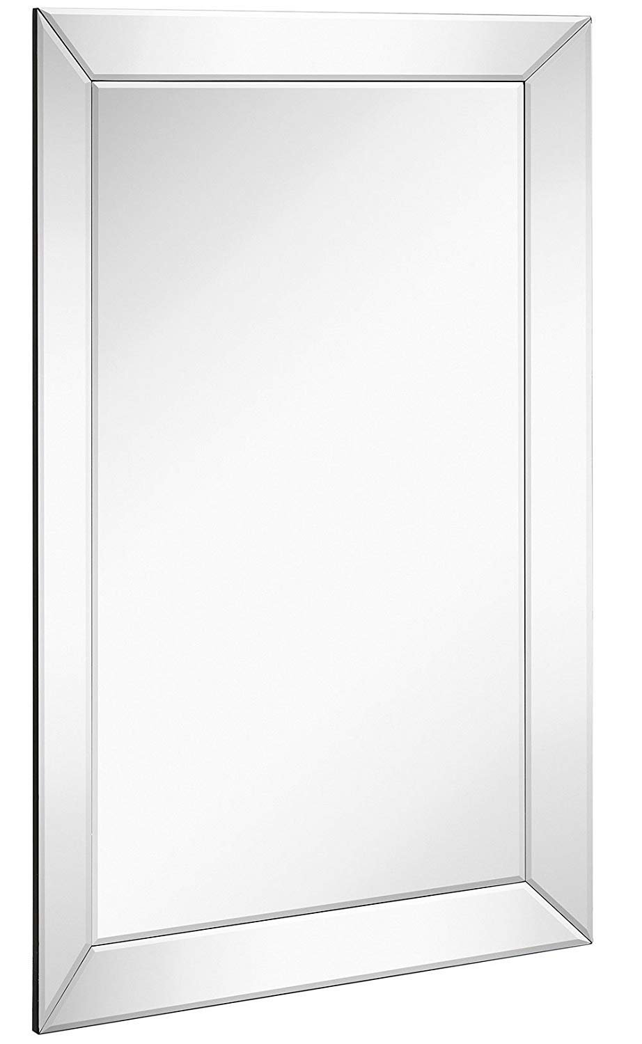 Latitude Run® Beveled Frameless Bathroom Mirror Wayfair