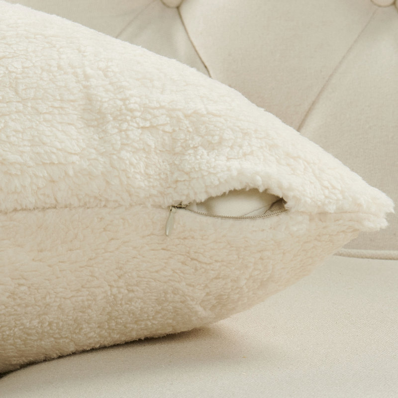 Housse de coussin Aspa, Ivoire