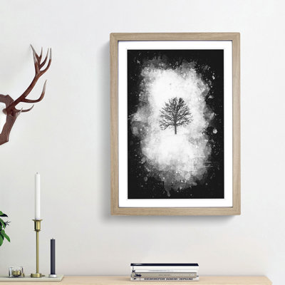A Winter Tree - Framed Print