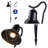 Matte Black Low Voltage Integrated LED Metal Pathway Light Kit