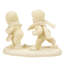 Figurine Snowbabies Snow Fun Snowball Fight 3,94 pouces