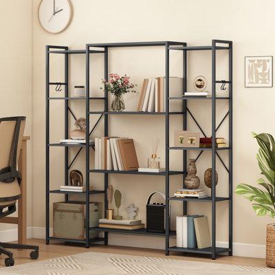 160cm W Metal Standard Bookcase