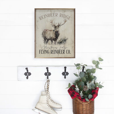 Reindeer Ridge Classic blanc délavé