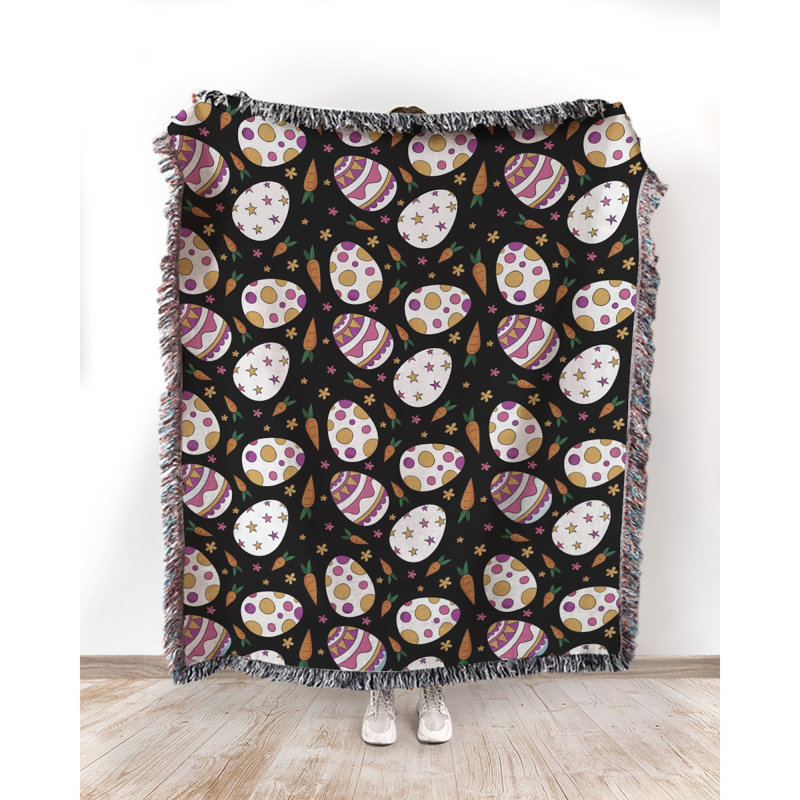 Throw, Black/Pink