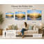 Tranquil Sunrise Beach Path Canvas Wall Art-1032358299