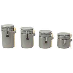 Glass Canister - Set of 4