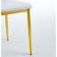 Ensemble de 4 chaises, chaise couleur, siège blanc-1461164237-1461164239