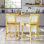 Tabouret de comptoir en bois massif 24 po Beckwith-982553196