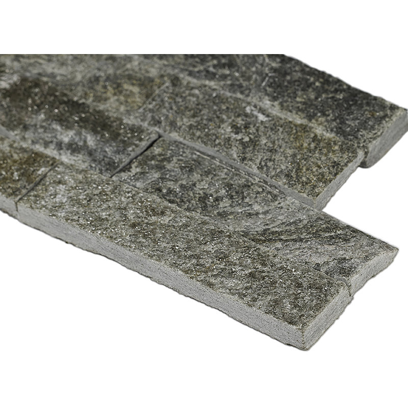 Stonecrest 6 in. x 24 in. Split Face Natural Stone Ledger Panel Wall Tile, Mossfield