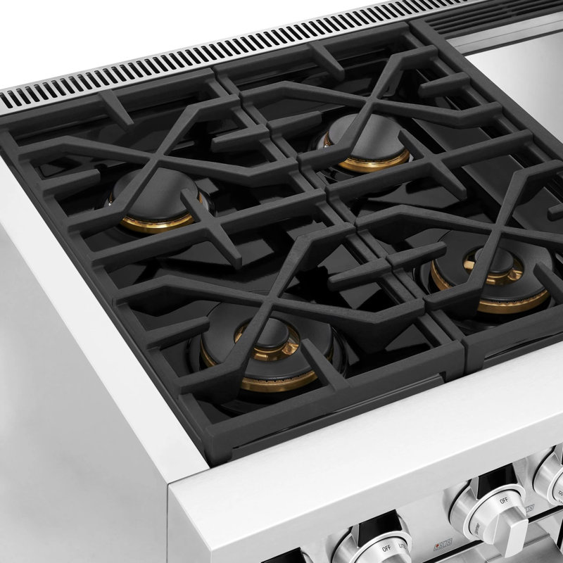 48" Dual-Fuel Pro Range with Built-In Sous Vide