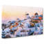 Oia Santorini Skyline In Greece - Wrapped Canvas Painting-56634929