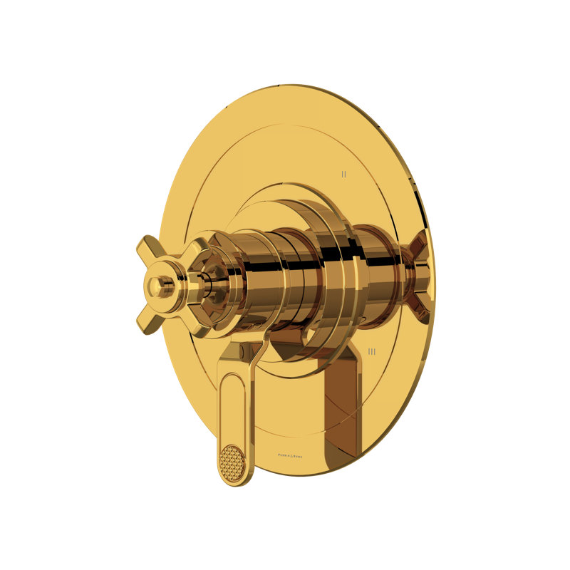 Garniture thermo-équilibrée 1/2 "avec 3 fonctions Armstrong, Laiton non laqué