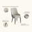 Silva Faux Leather Dining Chair with Arms-748667036