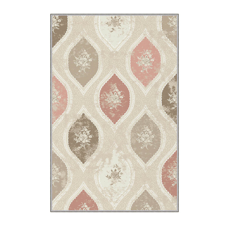 Stylish Hall Carpet (39.4 x 78.7 inches), 100% Polyester, 0.3 in Pile Height | Antibacterial, Non-Slip Underside, Machine Washable | 3D Digital Printed Design, Durable & Soft for Home Décor