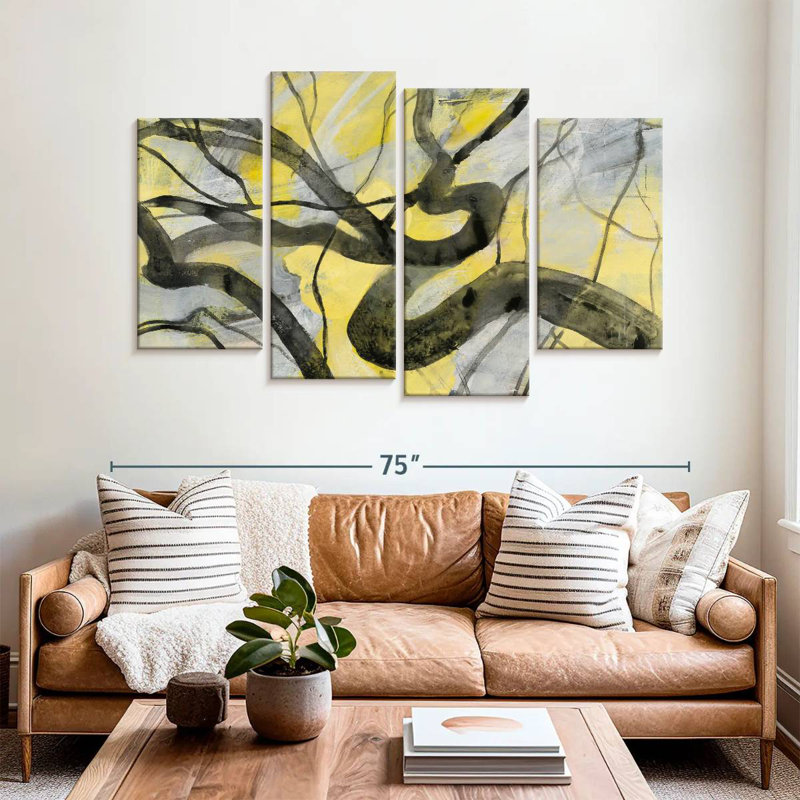 Twisted, 42" H x 68" W