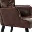 Fauteuil à oreilles capitonné de 27,5 po de large Marauder-425843161