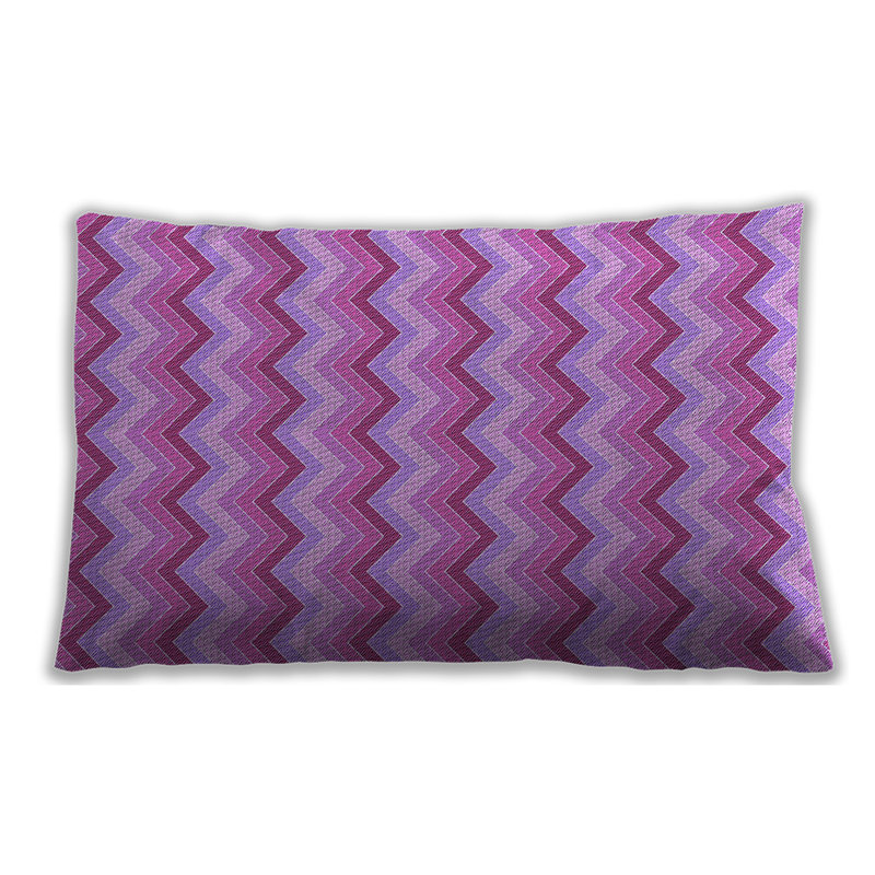 Patterned 426 Throw Pillow, Synthetic, Red