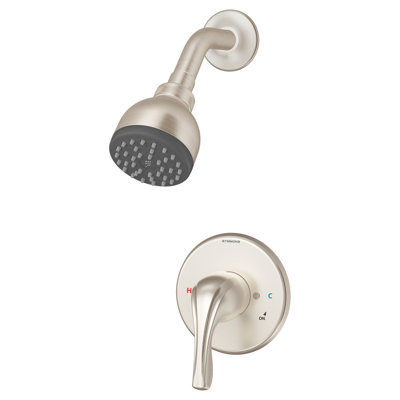 Origins Single Handle Wall Mounted Shower Trim Kit with 1.5 GPM Single Spray