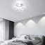Pivoine 6 - Light 25cm LED Semi Flush Mount-1037539726