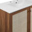 Meuble-lavabo sur pied simple 36 po avec plateau en bois manufacturé Modway Soma-93249722-93249720
