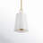 Rex 1 - Light Small Hanging Shade Burnished Brass