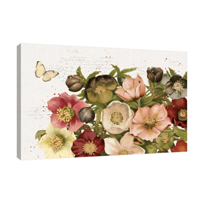 " Vintage Petals I " by Katie Pertiet