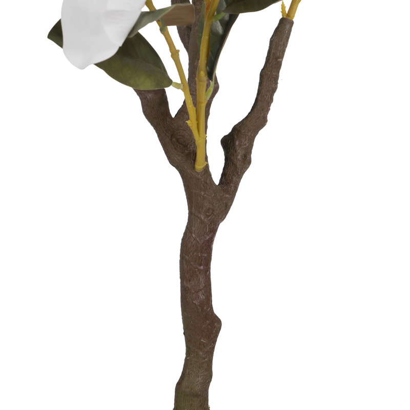 170cm Faux Magnolia Tree in Pot, White