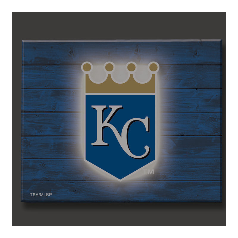 Décoration murale éclairée MLB, Royals de Kansas City