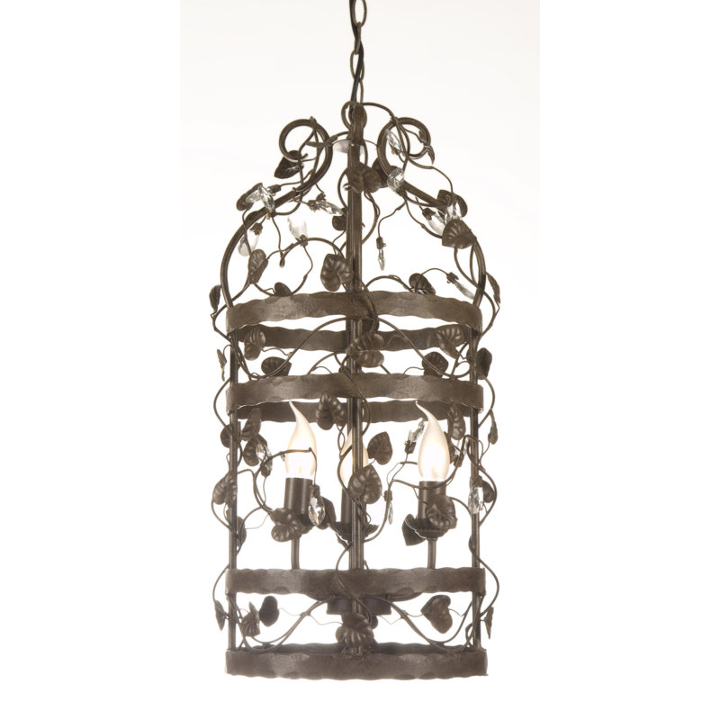 Clemmer 3 - Light Lantern Pendant, Grey Beige